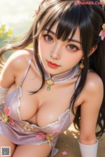 Hentai - The Frozen Elegance That Melts Starlight Set.1 20250104 Part 9 A woman in a purple dress posing for a picture.